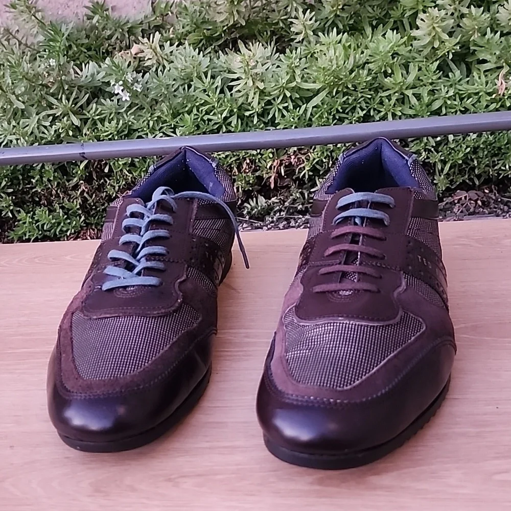 Ted Baker London Men Stoake Leather Sneaker Size 11